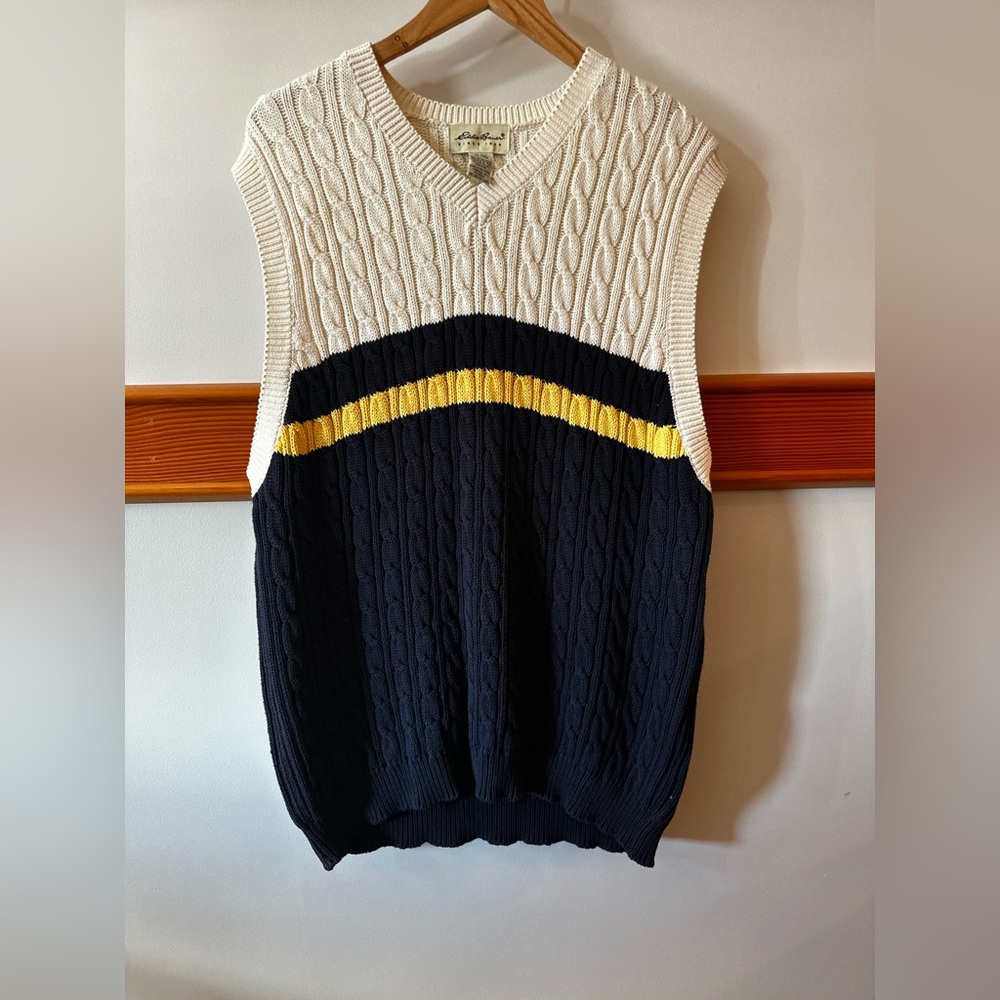 Vintage Eddie Bauer Sweater Vest
